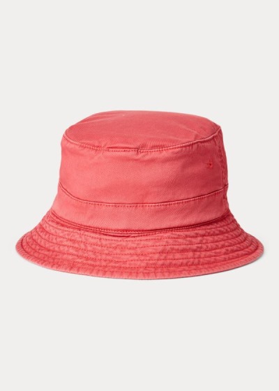 Men's Polo Ralph Lauren Stretch-Cotton Bucket Hats | 913580CBY